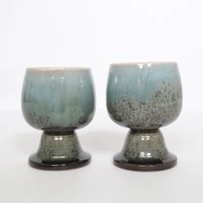 Dessert bowl (Blue, Gray)