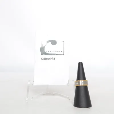 Ring (Goud, Wit) van C Stockholm Onbekend materiaal