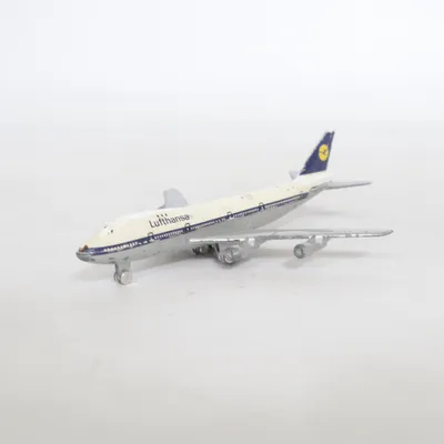 Legetøjsflyvemaskine (Sølv) fra Lufthansa