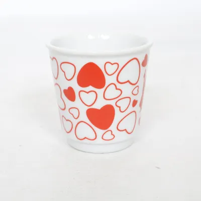 Kopp (Vit, Röd) från Bialetti