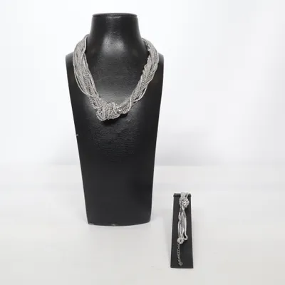 Smyckesset (Silverfärgad) från Edblad Okänd metall