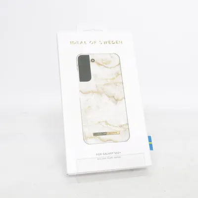 Phone case (Golden Pearl Marble S22+) from iDeal of Sweden