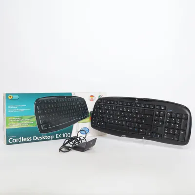 Tangentbord (Cordless Desktop EX 100) från Logitech