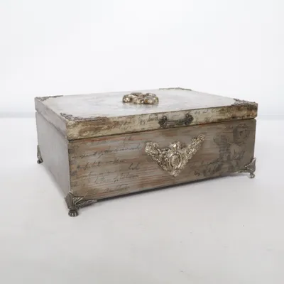 Smyckesförvaring (Grå, Silverfärgad)