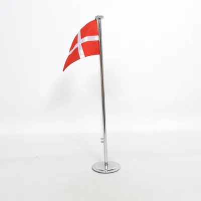 Flag (Red, White, Silver)