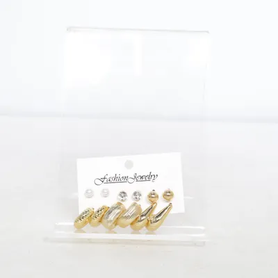 Earrings (Gold) from Fashion Jewelry Stainless steel