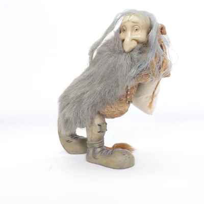 Figur (Grau, Beige, Braun)