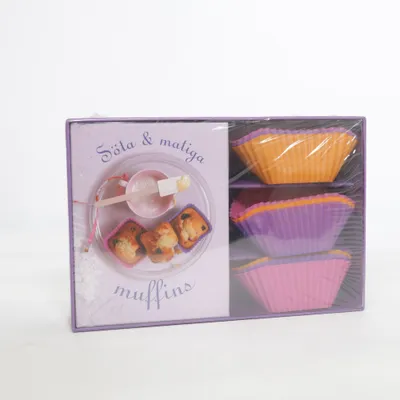 Muffinvorm (Lila, Oranje, Roze) van Tukan Förlag