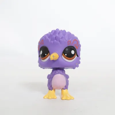 Toy figurine (Purple, Yellow) from Littlest Pet Shop