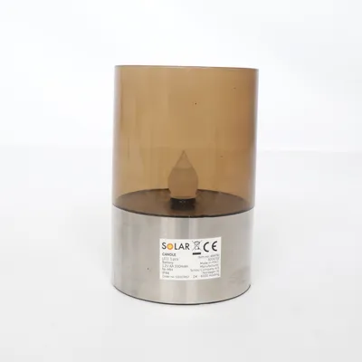 LED kaars (Zwart) van Solar