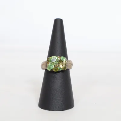 Ring (Sølv, Grøn) fra Pilgrim Ukendt metal