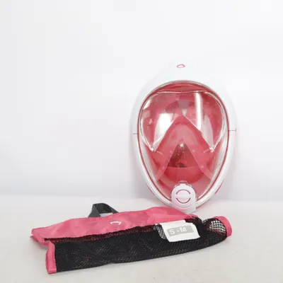 Snorkelmaske (Pink, Hvid) fra Decathlon