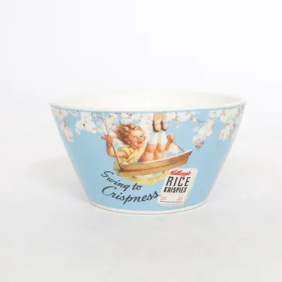 Bowl (Blue, Multicolored) from Kellogg's