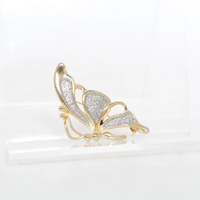 Brooch (Gold, Silver) Unknown metal