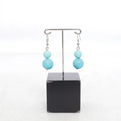 Earrings (Blue, Turquoise) from Meow Unknown metal