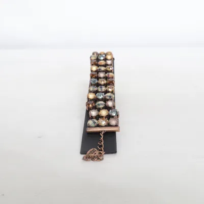 Armband (Brun) från Pilgrim Okänd metall