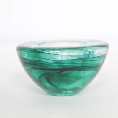 Candle holder (Green) from Kosta Boda