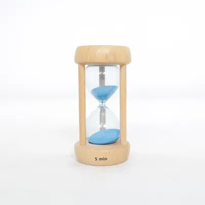 Sablier (Bleu, Beige)