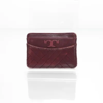 Porte-cartes (Violet) de Tory Burch