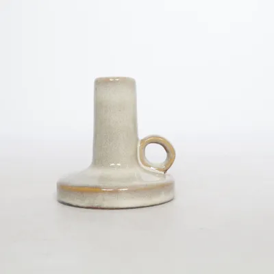 Candle holder (Gray) from Handmade