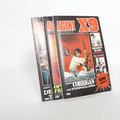 Seriealbum från Agent X9