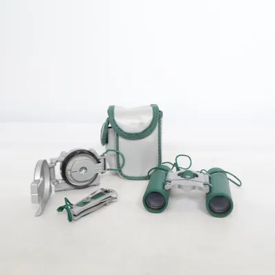 Binoculars (Green, Silver) from Crossing