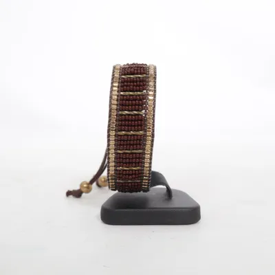 Armband (Bruin, Goud) Onbekend materiaal