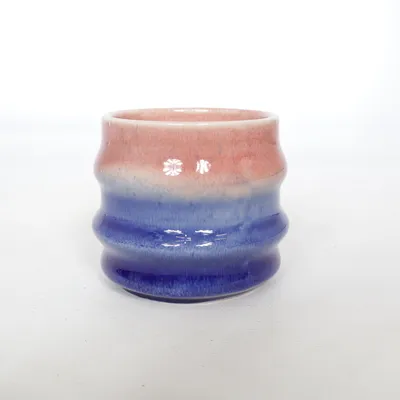 Krus (Röd, Blå) från Flying Tiger