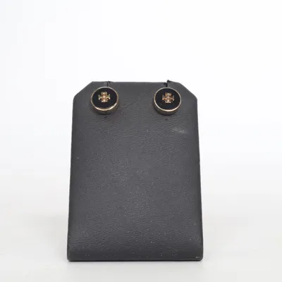 Earrings (Gold, Black) from Tory Burch Unknown metal
