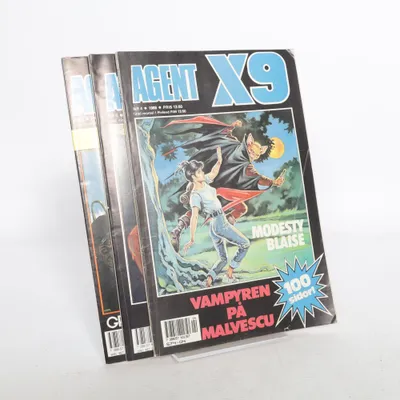 Seriealbum från Agent X9