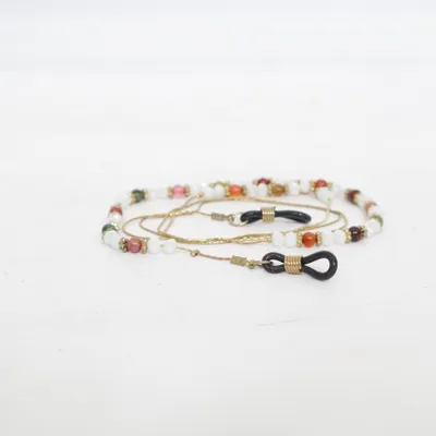 Cordons pour lunettes (Or, Multicolore)