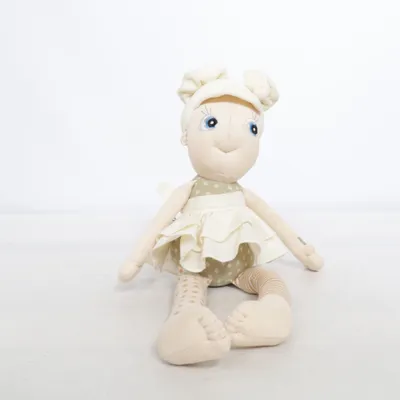 Dukke (Beige, Flerfarvet) fra Rubens Barn Økologisk bomuld, Genanvendt polyester