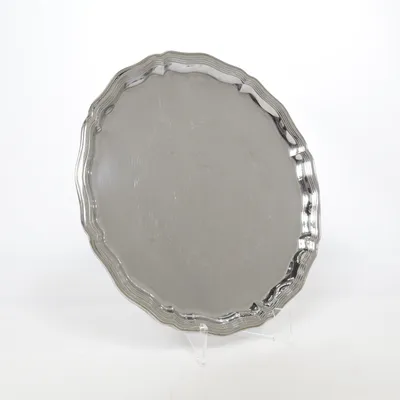 Serveringsfat (Silverfärgad)