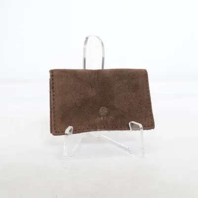 Portemonnaie (Braun) von Adax Leder, Wildleder