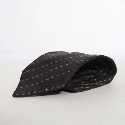Tie (Black, Multicolored) from Atlas Design Polyester