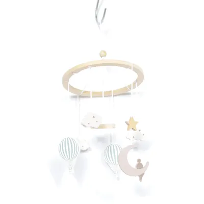 Baby cot mobile (Beige, Green)