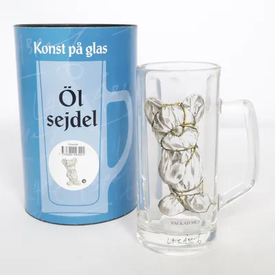 Ölglas (Transparent, Flerfärgad) från Etcetera