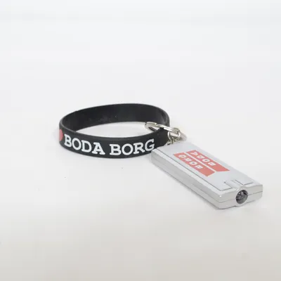 Sleutelhanger (Zilver, Rood) van Boda Borg