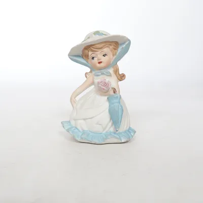 Figurin (Vit, Blå, Rosa)
