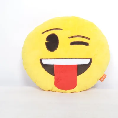 Cushion (Yellow, Red, Black) from Emoji