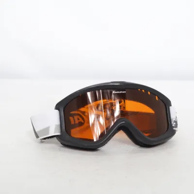Ski goggles (Black, Orange, White) from Alpina