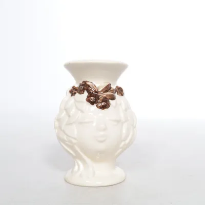 Vase (Beige, Brown) from Rosa Ljung