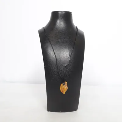 Halsband (Brun, Svart) Bärnsten