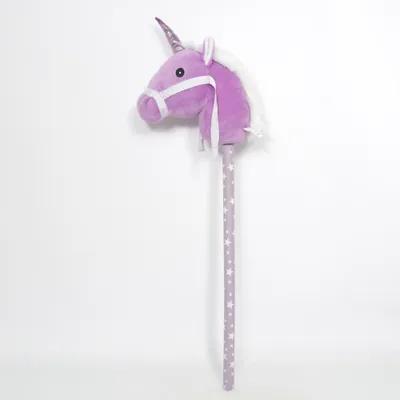 Kæphest (NYSKICK UNICORN ENHÖRNING HÄST PONNY ÄNGEL GLITTER COWBOY LAVENDEL ) fra ICA Polyester