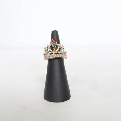 Ring (Silverfärgad, Flerfärgad) Okänd metall