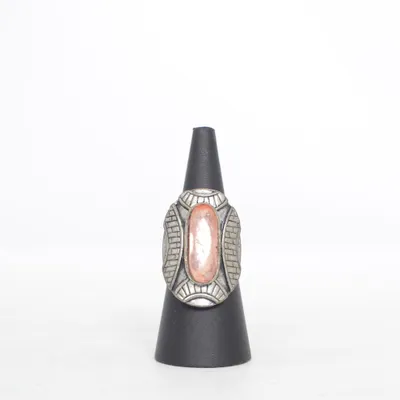 Bague (Argent, Rose) Fer