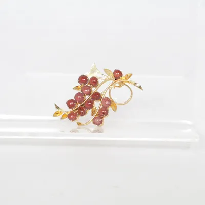 Broche (Goud, Roze) Onbekend materiaal