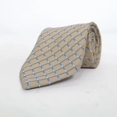 Cravate (Beige, Bleu) de Michaelis Polyester