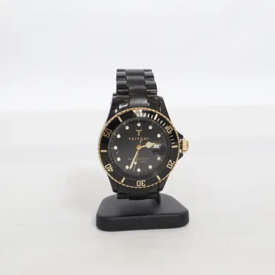 Wristwatch (Black, Gold) from Tritoni