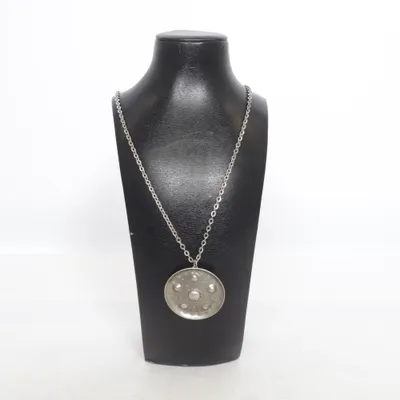 Halsband (Silverfärgad) från Pewter Jorgen Jensen Denmark Tenn